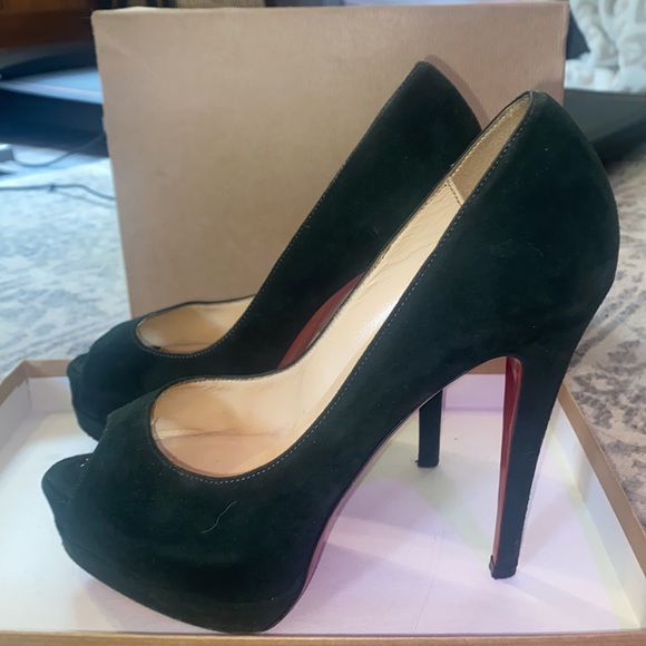 Christian Louboutin Altadama 140 Suede Heel - Picture 7 of 9